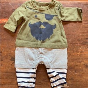Gap pirate onesie